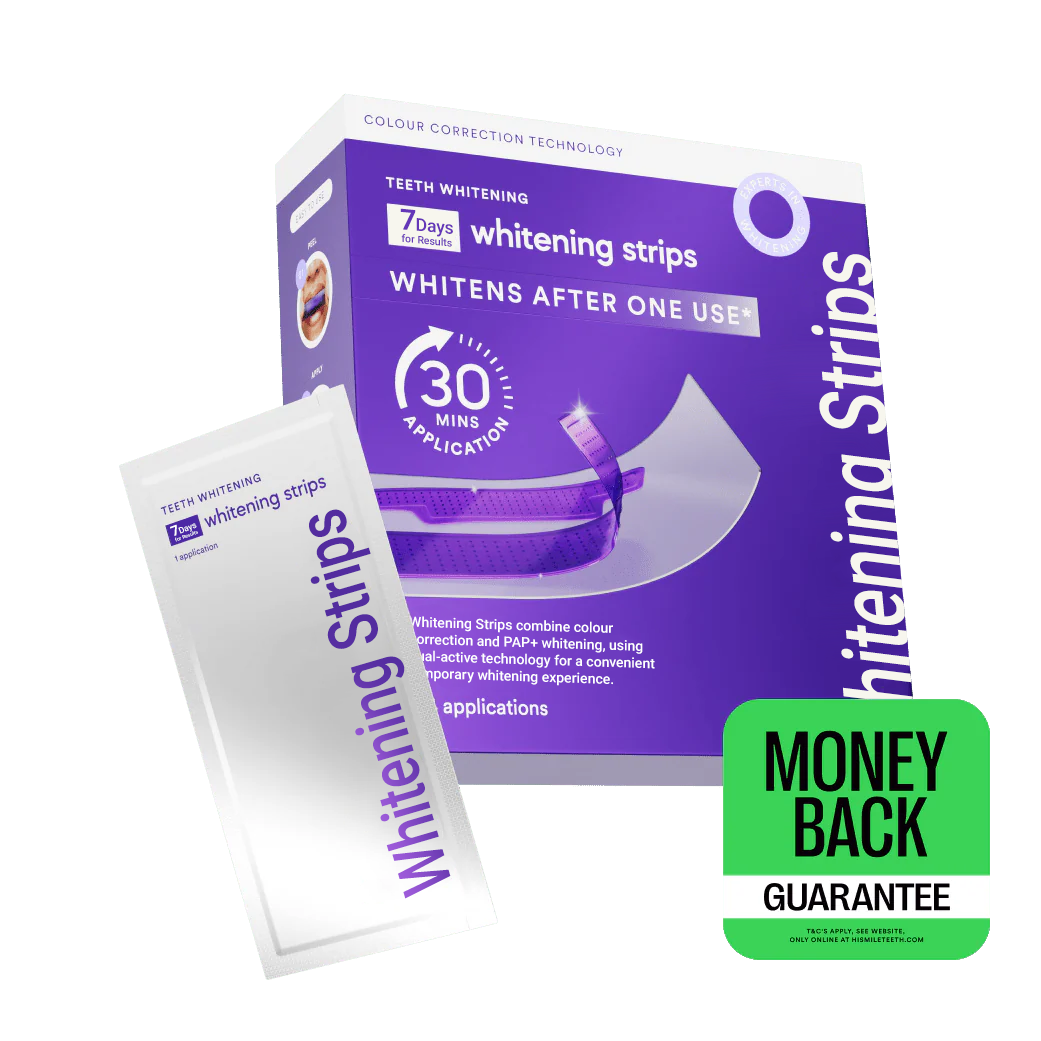 👨‍⚕️Purple Teeth Whitening Strips:Revolutionary Dissolving Diamond Series Technology with Hydroxyapatite 💎