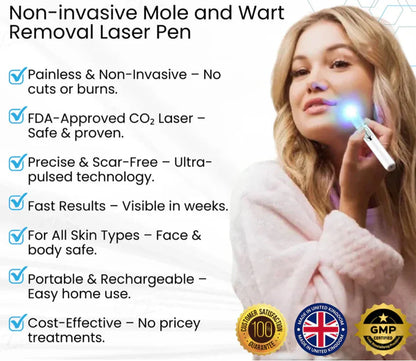 🔥【OFFICIAL STORE】LOVILDS™ Non-Invasive Mole and Wart Removal Laser Pen